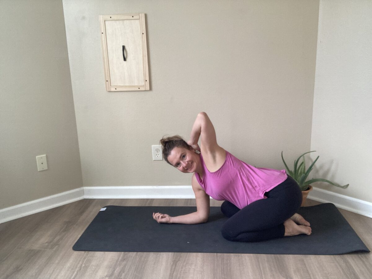 Quad T-Spine Rot Arm Overhead